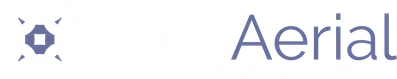 BuzzAerial Logo White